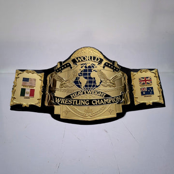 Hulk Hogan 1987 championship belt – iconic WWF title from his legendary feud with Andre the Giant