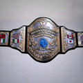 WWF Hulk Hogan mystery championship from 1986 – heavyweight belt design prized by fans of golden era wrestling.