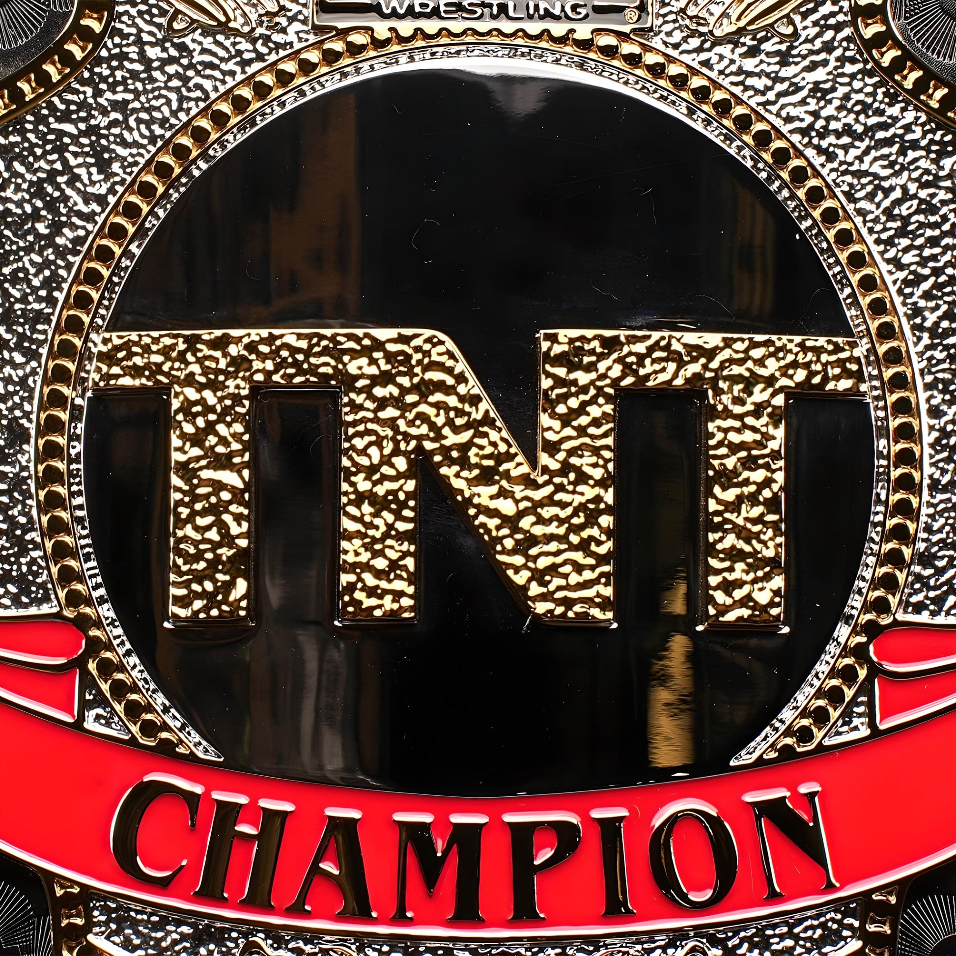 Replica of AEW TNT Championship belt, customizable and 2mm thick.