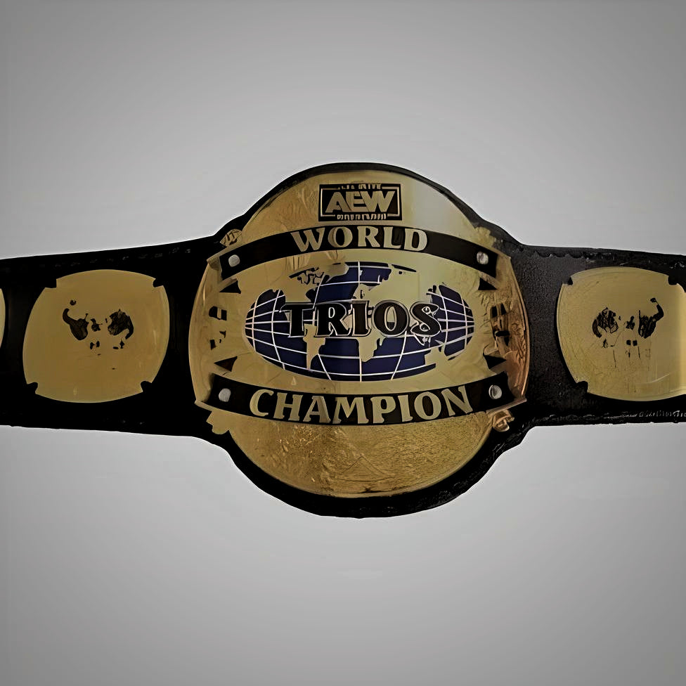 6-Man Tag Team AEW Trios Championship Belt Replica.