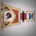 WWE-style championship belt customized for Arizona Cardinals fans, blending football and wrestling traditions.