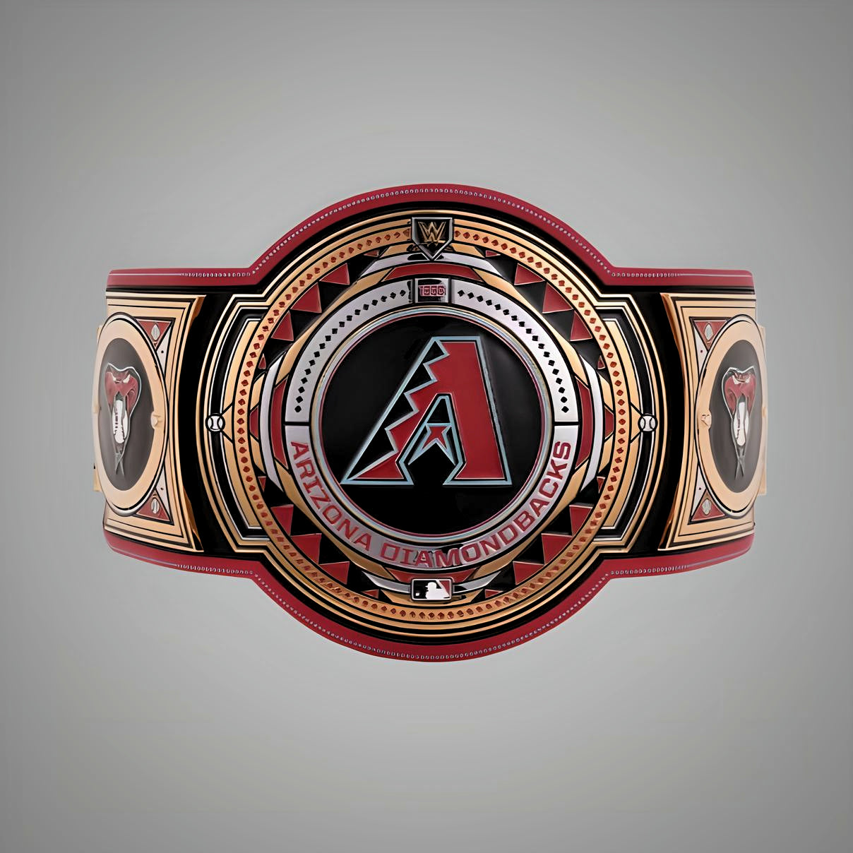 Arizona Diamondbacks MLB Championship Belt with customizable team design"