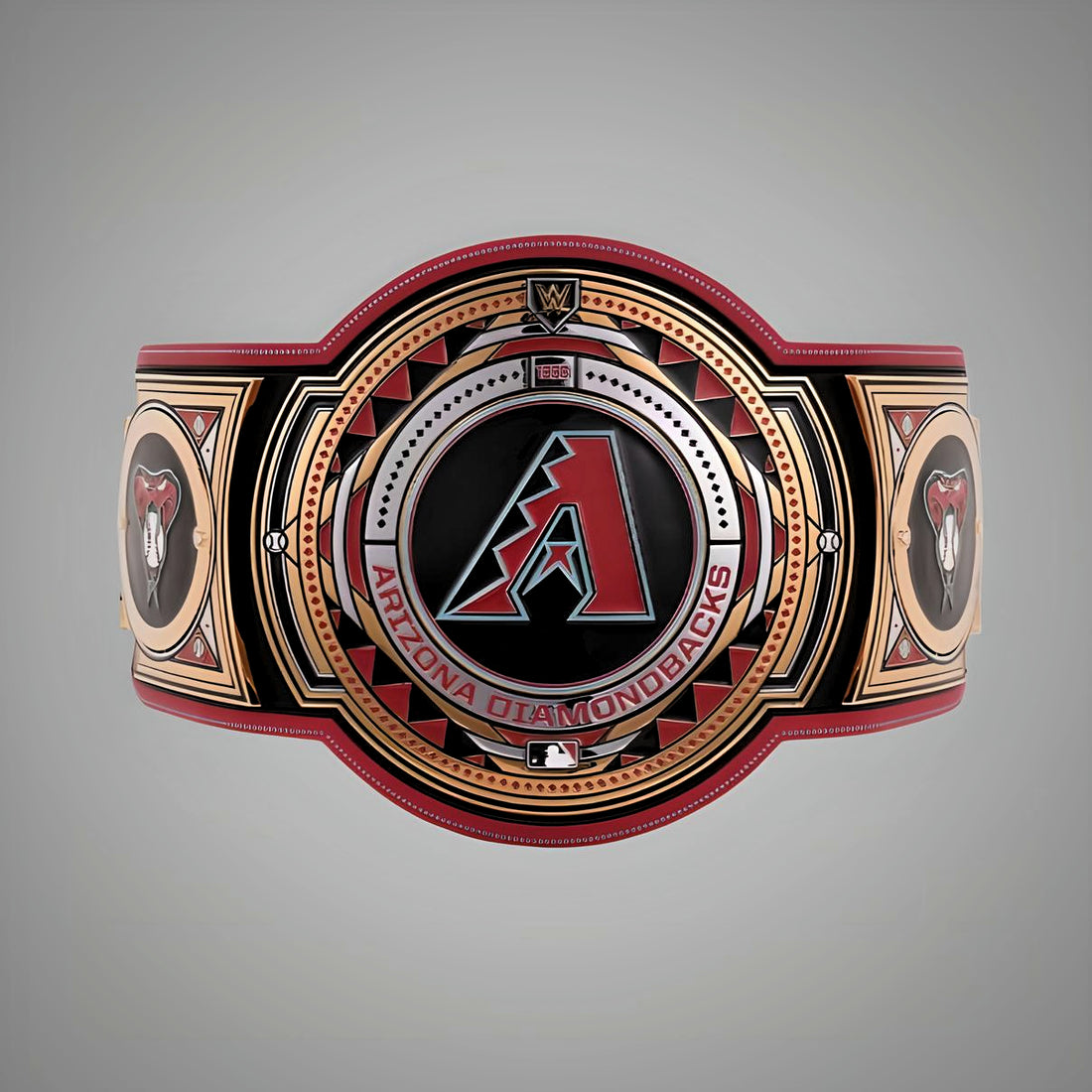 Arizona Diamondbacks MLB Championship Belt with customizable team design"