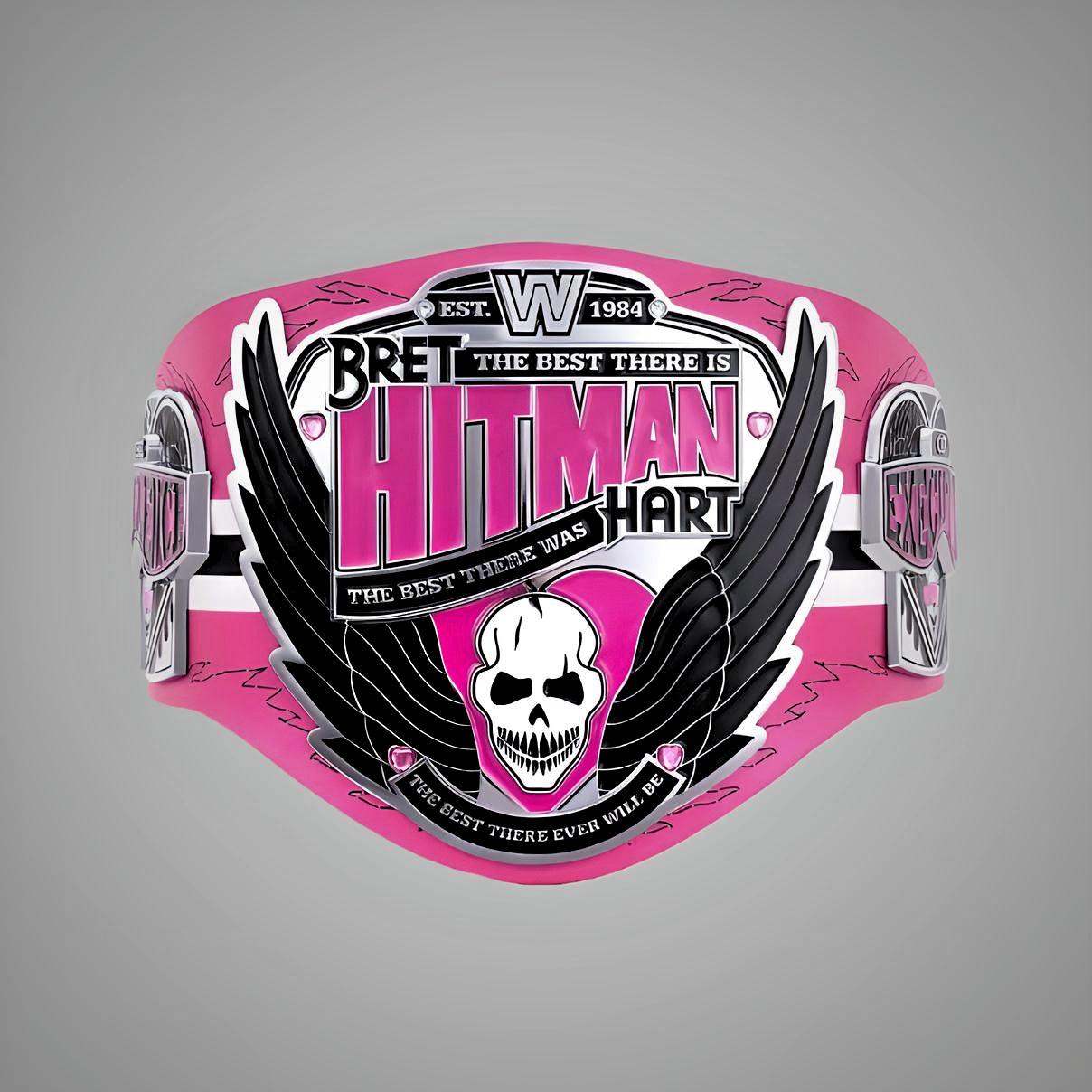 Bret Hart WWE Legacy Belt with signature design honoring "The Hitman.