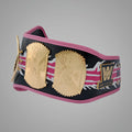 Bret Hart WWE Champion belt, detailed replica edition.