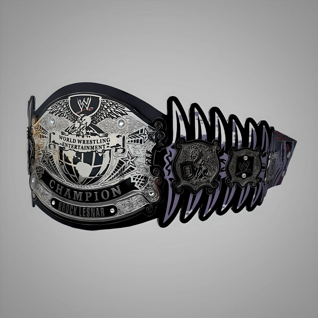 Brock Lesnar Signature WWE Belt with iconic champion design.