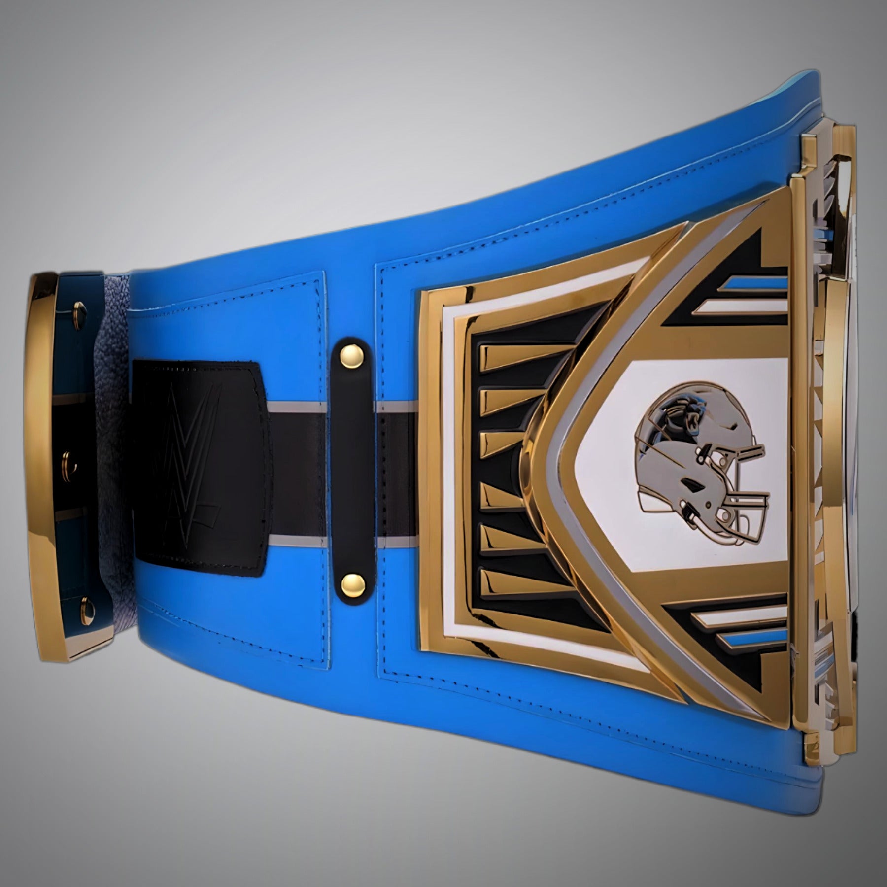 WWE Legacy Title belt designed for Carolina Panthers fans.