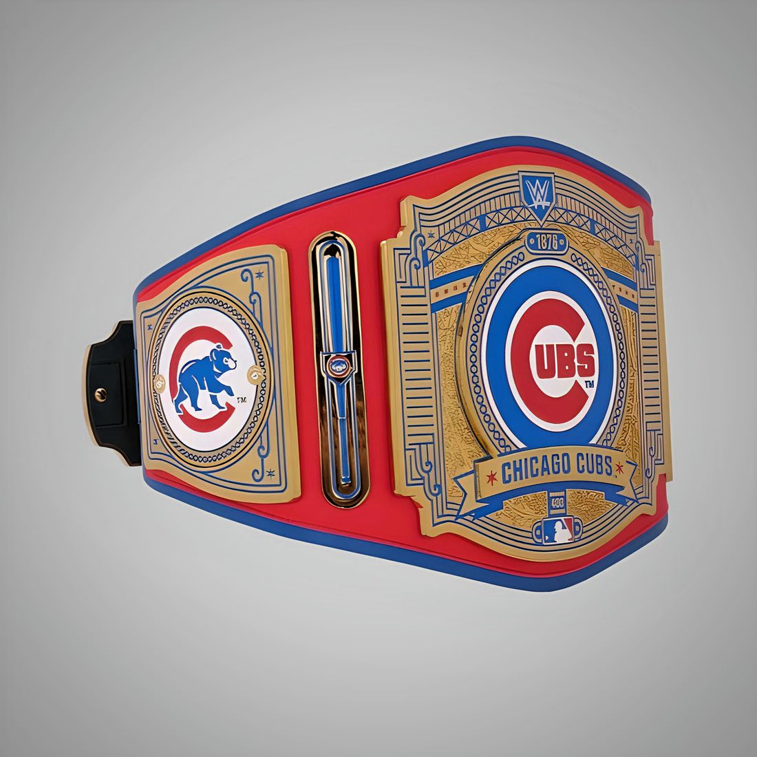 Chicago Cubs WWE MLB Championship Belt with customizable team design