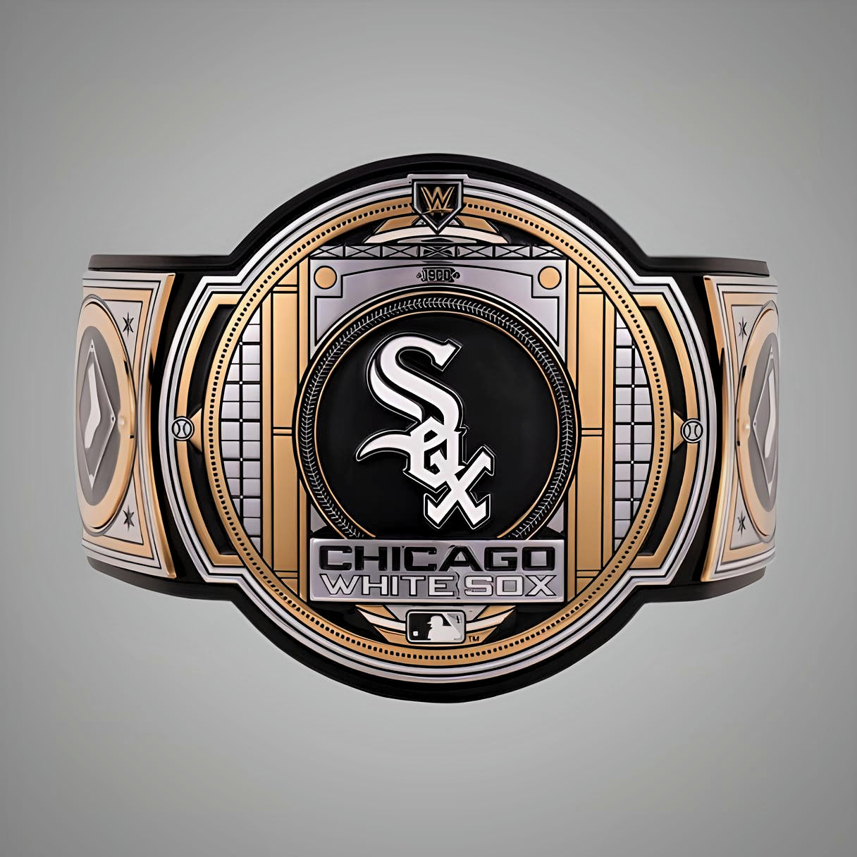 Chicago White Sox WWE MLB Championship Belt with customizable team design