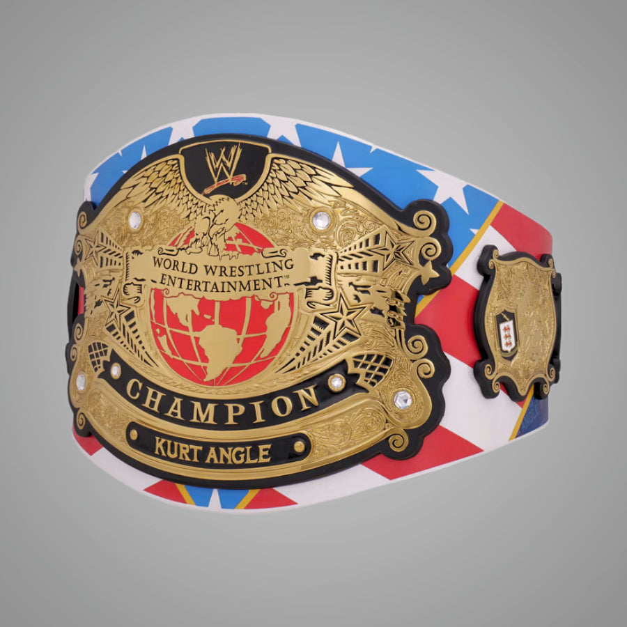 Kurt Angle WWE Champion Belt with Customizable Options