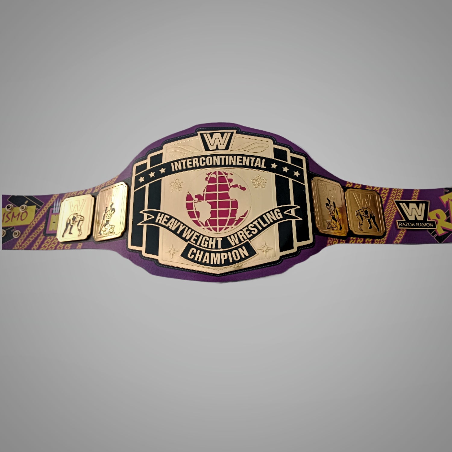 Exclusive Razor Ramon WWE Signature Series Championship belt.