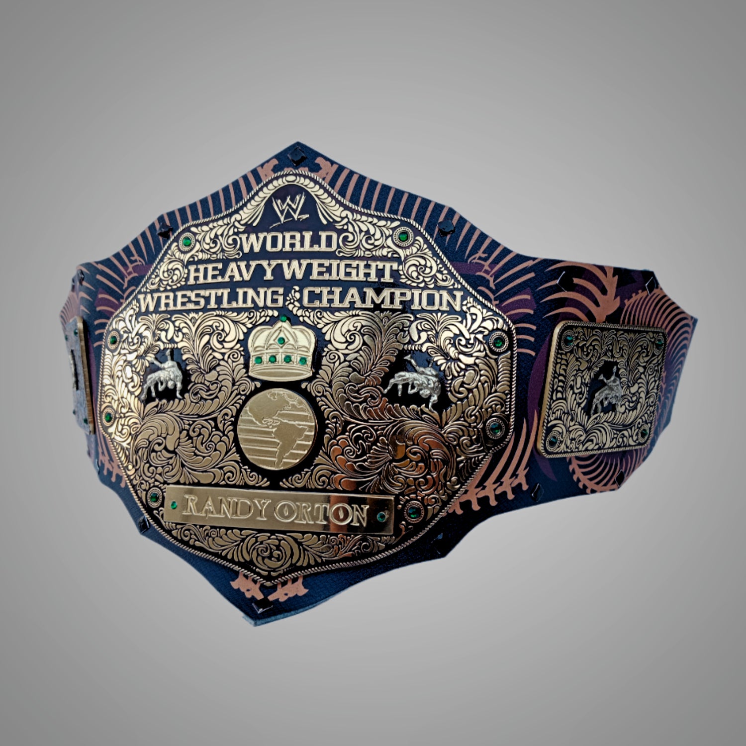 Custom WWE Randy Orton Signature Series Champion belt.