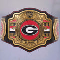 Georgia Bulldogs WWE Championship Belt featuring Legacy Title design.