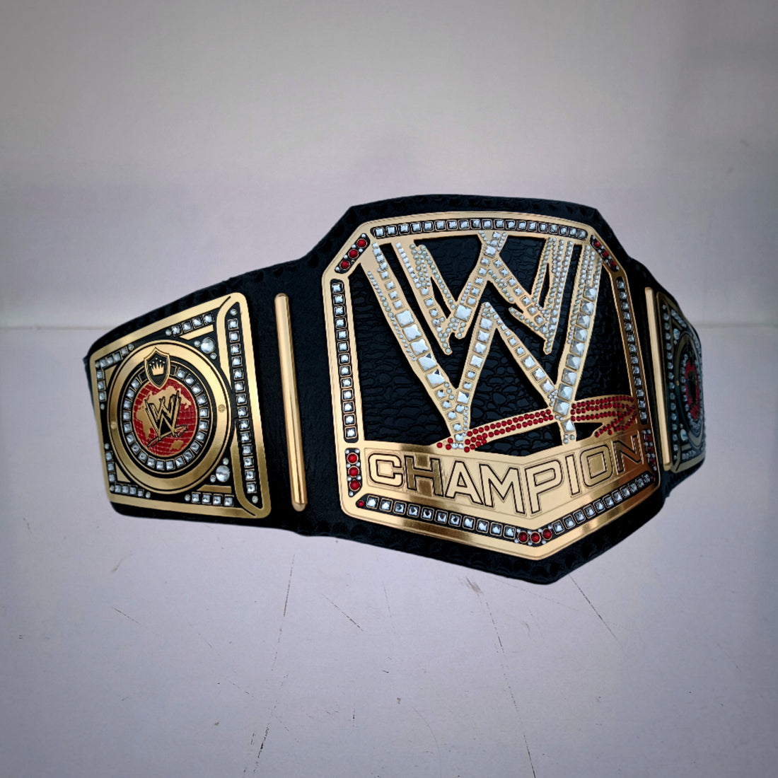 WWE Championship Belt 2013 Heavyweight Title, showcasing an iconic wrestling championship design.