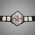 Hulk Hogan’s 1984 WWF Championship Belt, showcasing the early title design from his legendary first reign.