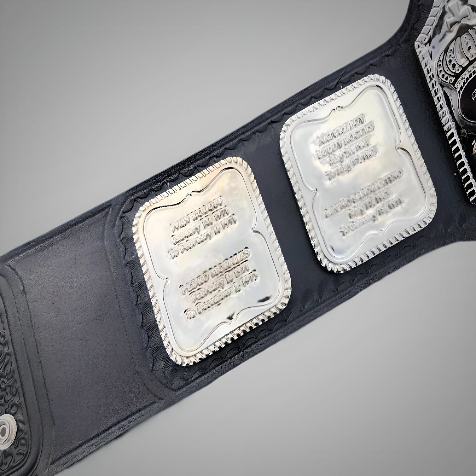 WWF Vintage Championship Title Belt from Hulk Hogan’s early title reign.