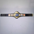 Full view of Hulk Hogan’s 1986 classic WWF World Heavyweight Championship belt with iconic design.