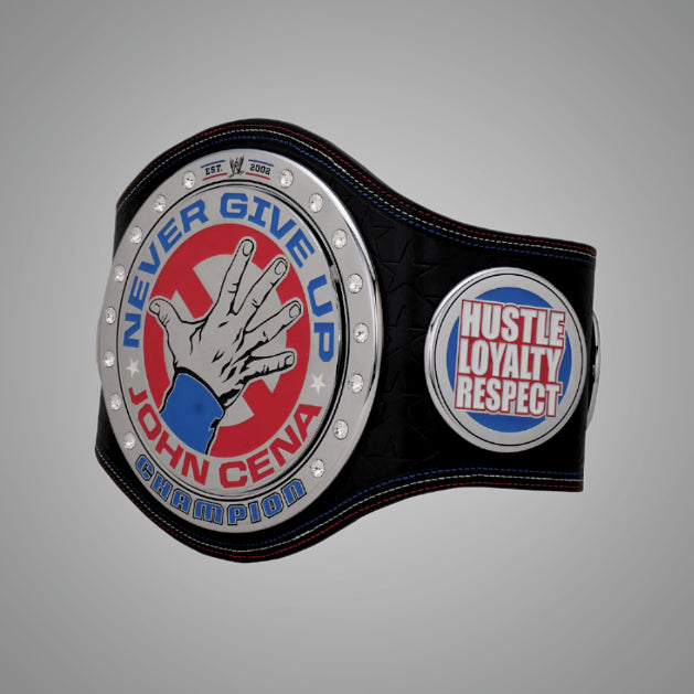 Iconic John Cena WWE 2k23 legacy championship belt for collectors.