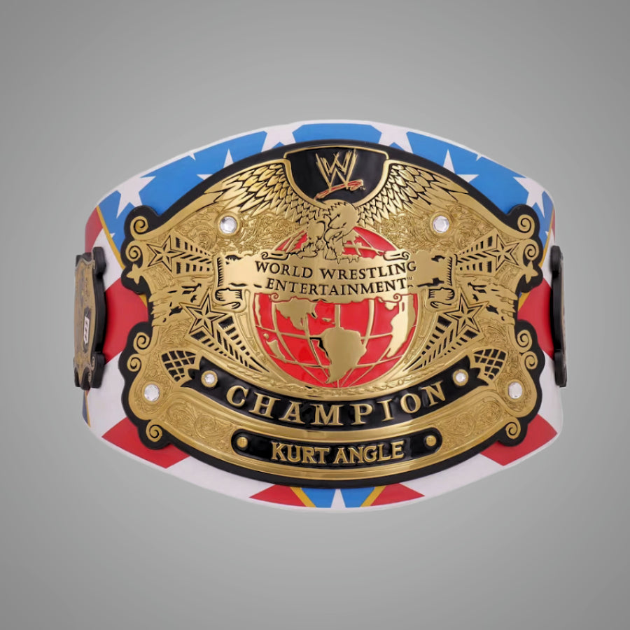 Kurt Angle WWE Champion Belt with Customizable Options