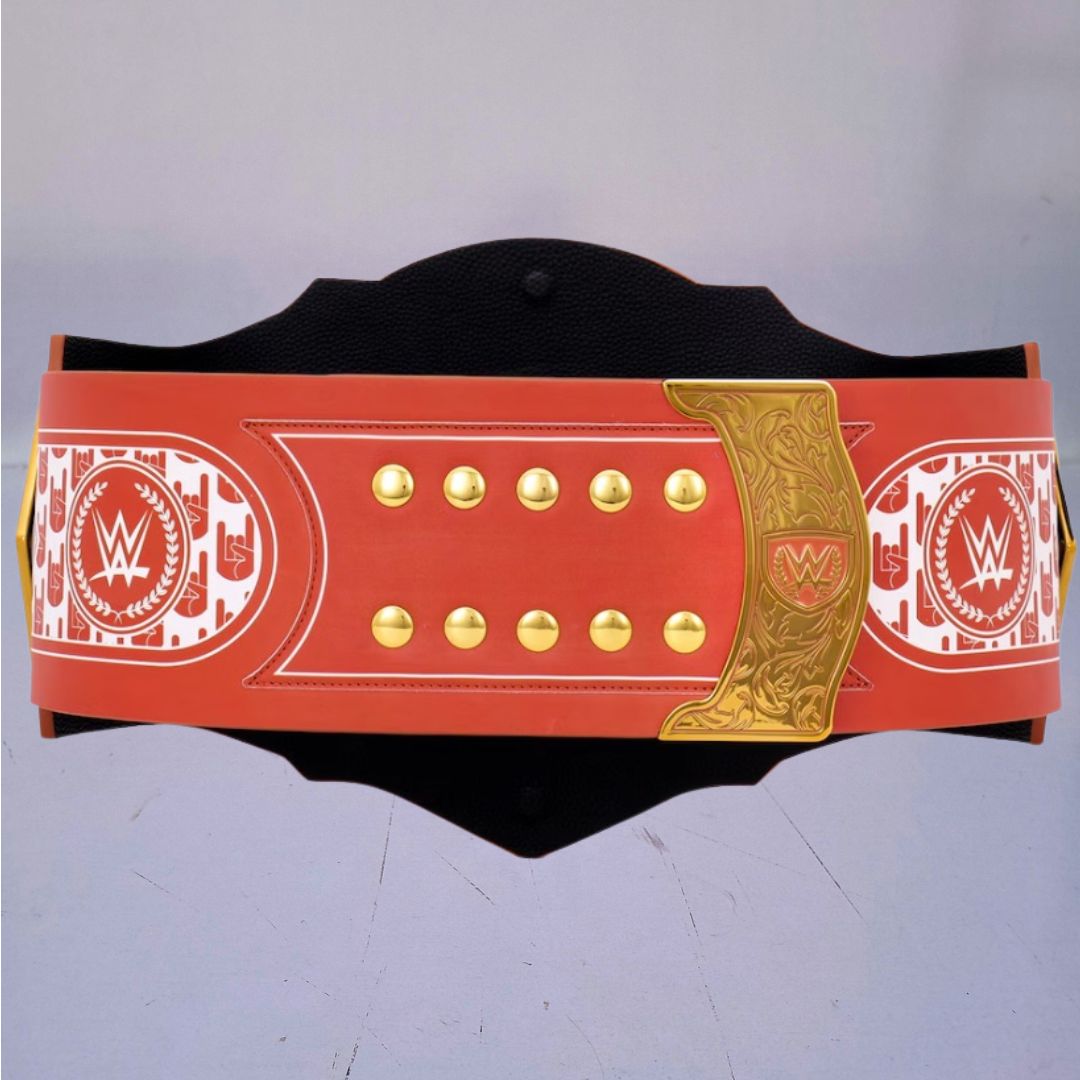 Texas Longhorns WWE-style championship belt showcasing Legacy Edition branding.