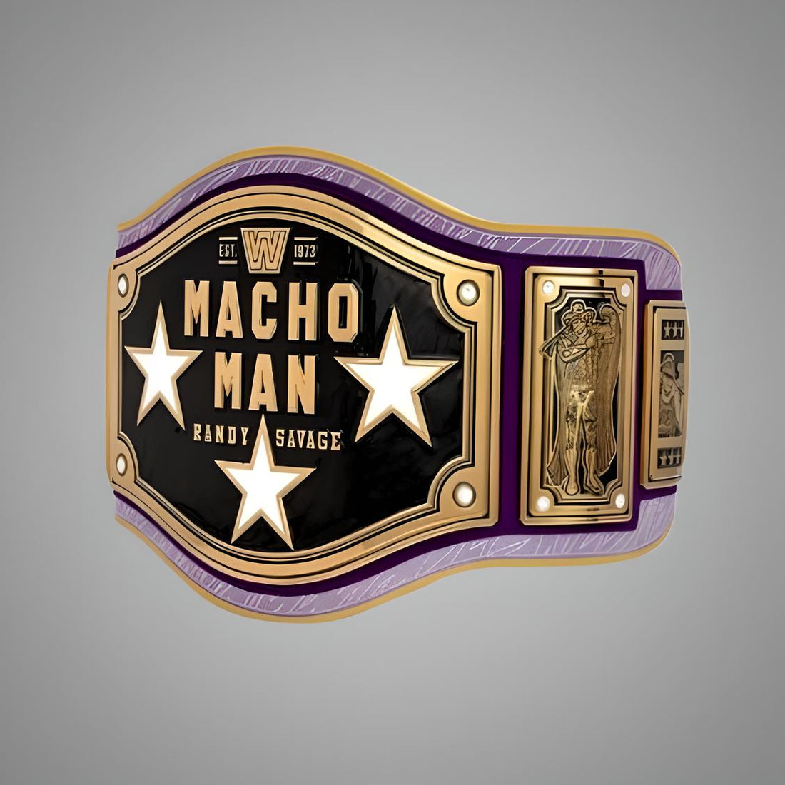 Macho Man Randy Savage WWE Legacy Belt with iconic design.