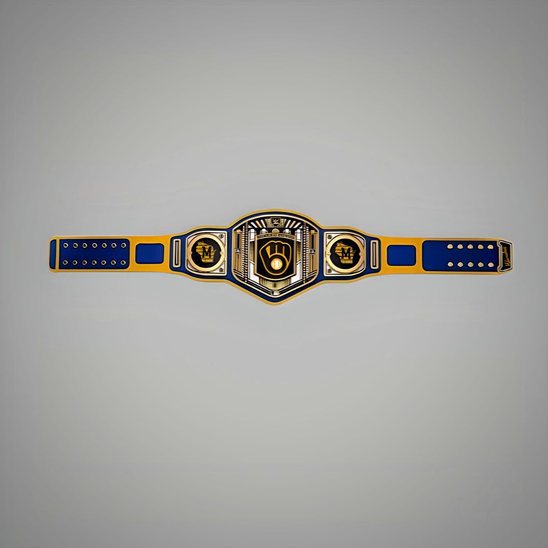 Milwaukee Brewers WWE MLB Championship Belt with customizable team design