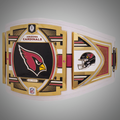 Arizona Cardinals Championship Belt with vibrant red and white accents, representing the team's legacy.