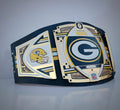 NFL Championship Legacy Edition belt designed for Green Bay Packers fans.