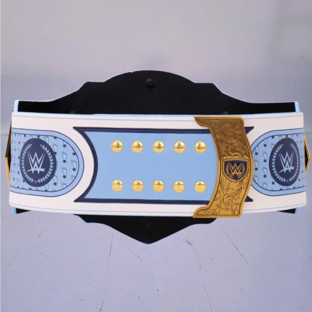 North Carolina Tar Heels WWE-style championship belt showcasing Legacy Title branding.