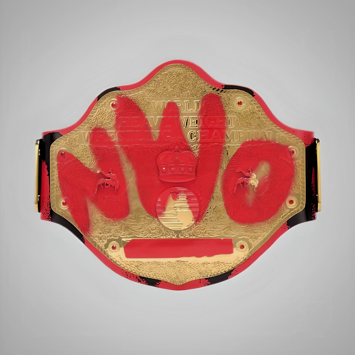 NWO Wolfpac Signature Series WWE collectible belt.