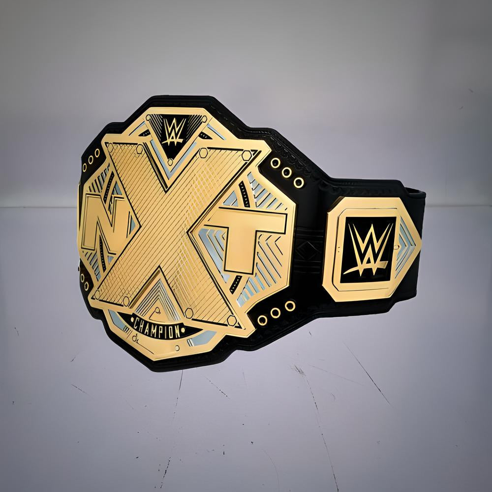 Historic NXT Championship Belt 2017, a premium wrestling title design.