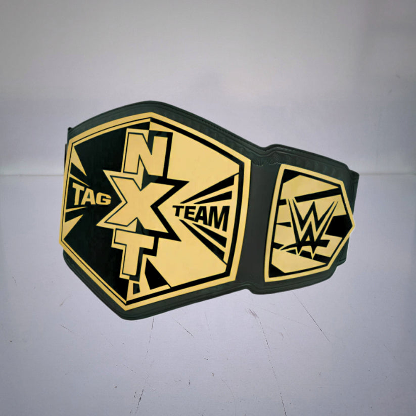 NXT Tag Team Championship Belt 2013 – A classic WWE collectible for tag team enthusiasts.