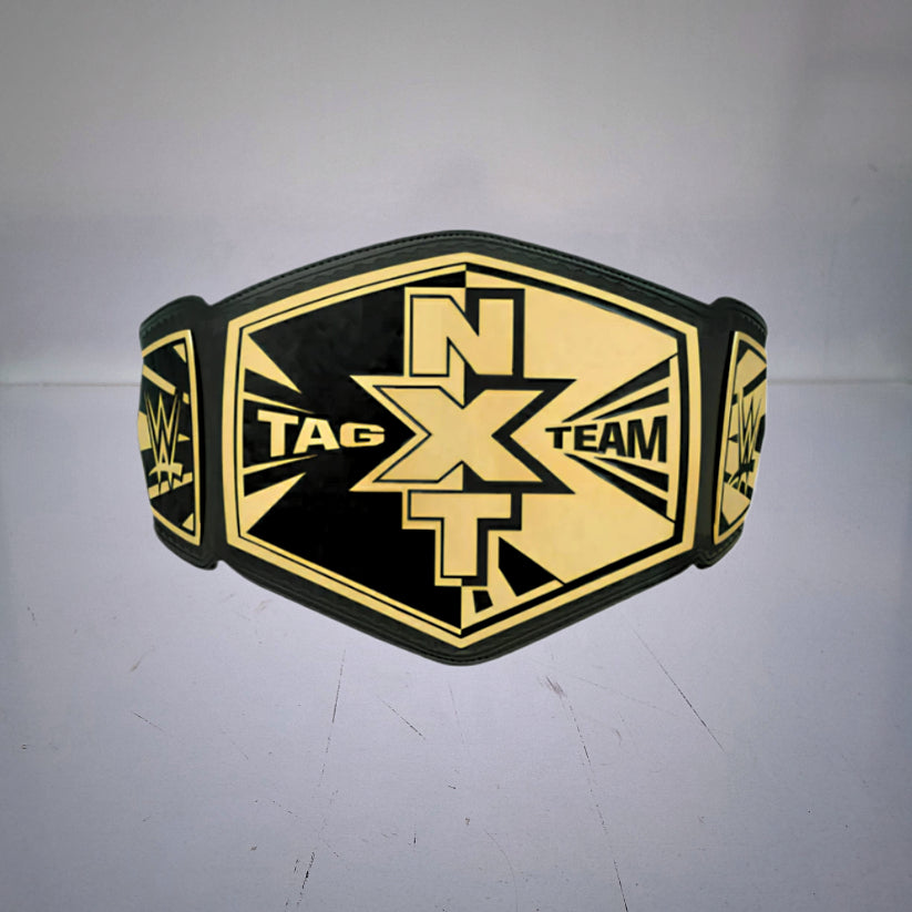 NXT Tag Team Championship Belt 2013 – A classic WWE collectible for tag team enthusiasts.