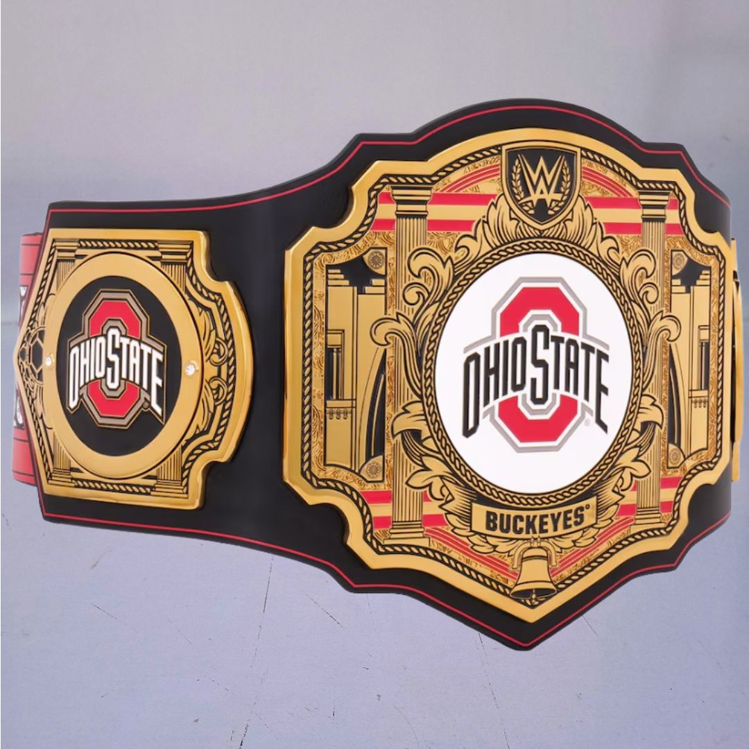 Ohio State Buckeyes WWE Championship Belt featuring Legacy Edition design.