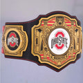 Exclusive Ohio State Buckeyes championship belt combining WWE and legacy elements.