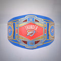 Oklahoma City Thunder WWE NBA Legacy Championship Belt blending basketball and wrestling greatness.