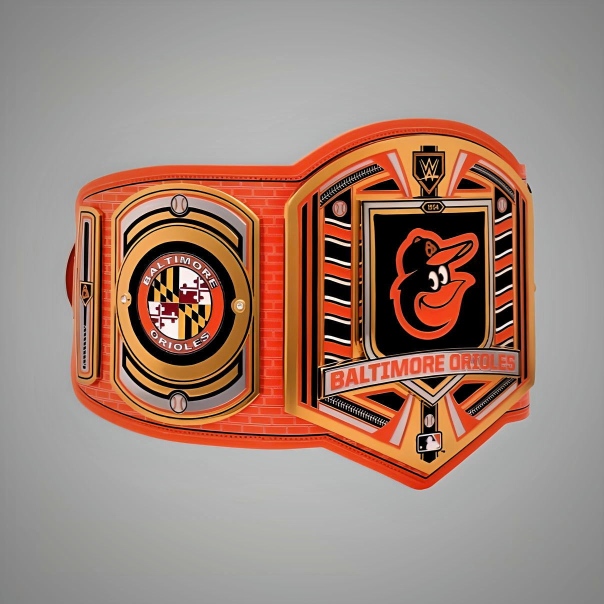 WWE MLB Baltimore Orioles Legacy Championship Belt for dedicated fans