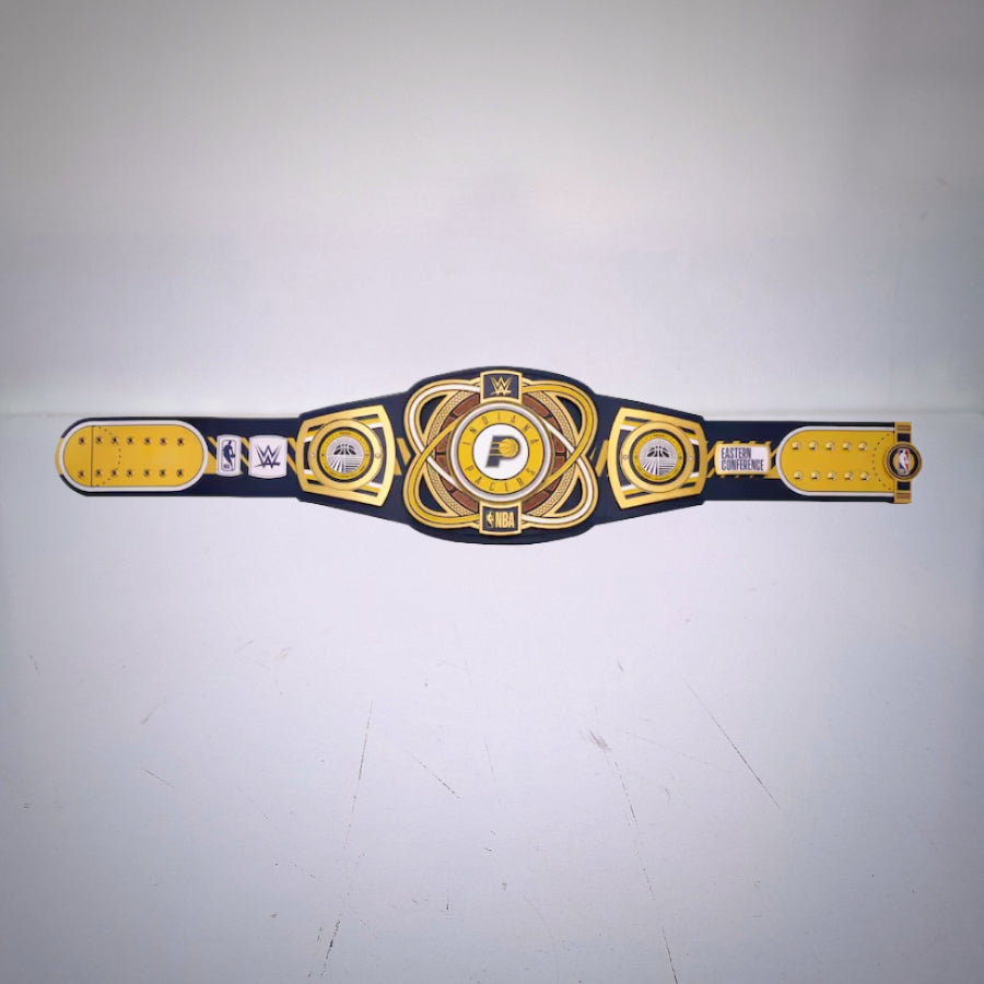 Indiana Pacers Legacy Championship Title with a wrestling twist.