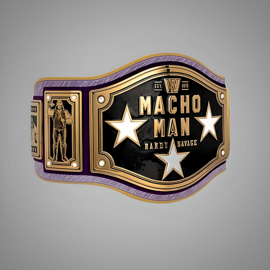 WWE Legacy Championship Belt honoring Macho Man Randy Savage.