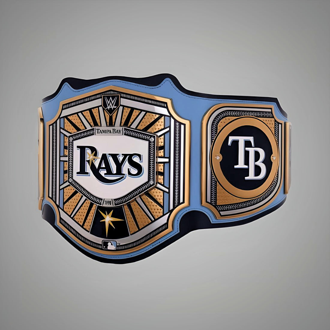 Tampa Bay Rays WWE MLB Legacy Championship Belt with customizable team design