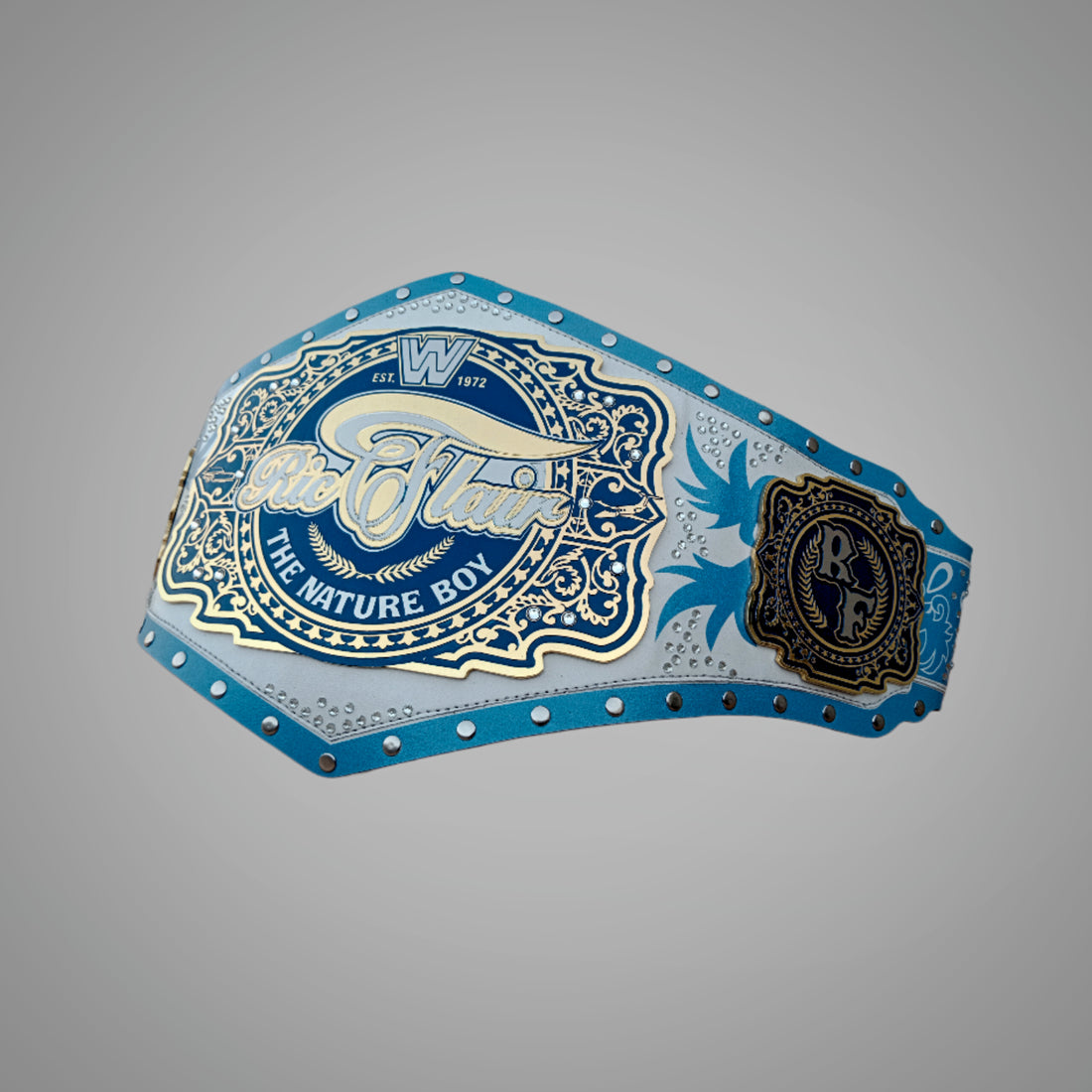 WWE Ric Flair Legacy Belt designed for collectors of wrestling memorabilia.