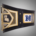 NFL Championship Legacy Title belt designed for New Orleans Saints fans.