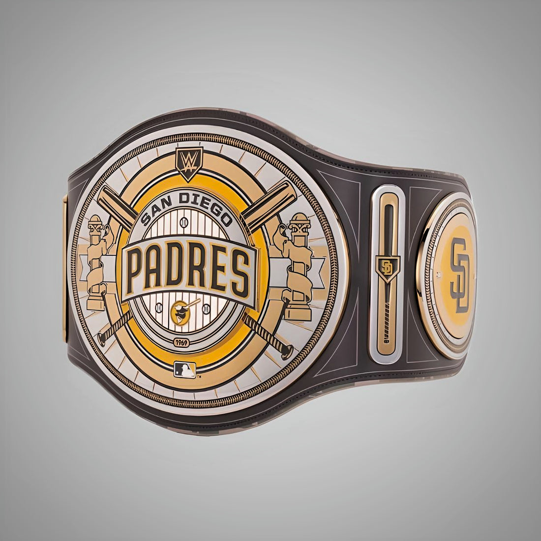 San Diego Padres WWE MLB Championship Belt with customizable team design