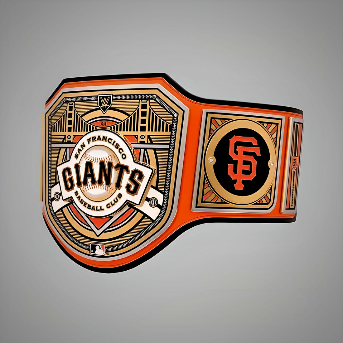 San Francisco Giants WWE MLB Championship Belt with customizable team design