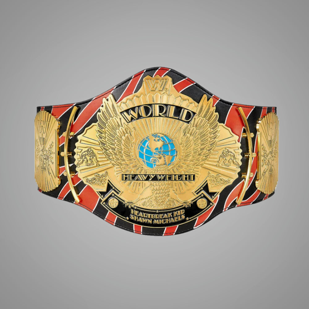 WWE Shawn Michaels Champion belt, Signature Series edition.