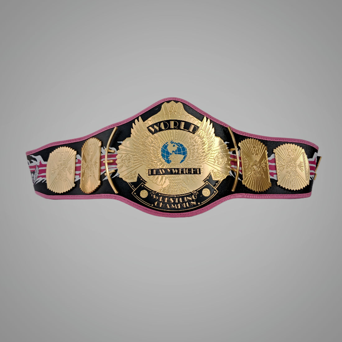 WWE Bret Hart Champion Belt, Signature Series replica.