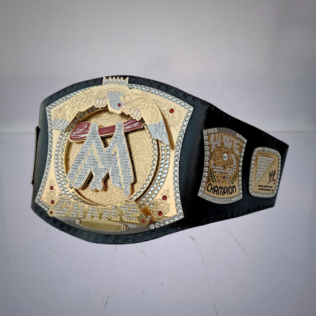 WWE Championship Spinner Belt with its iconic collector's edition design.