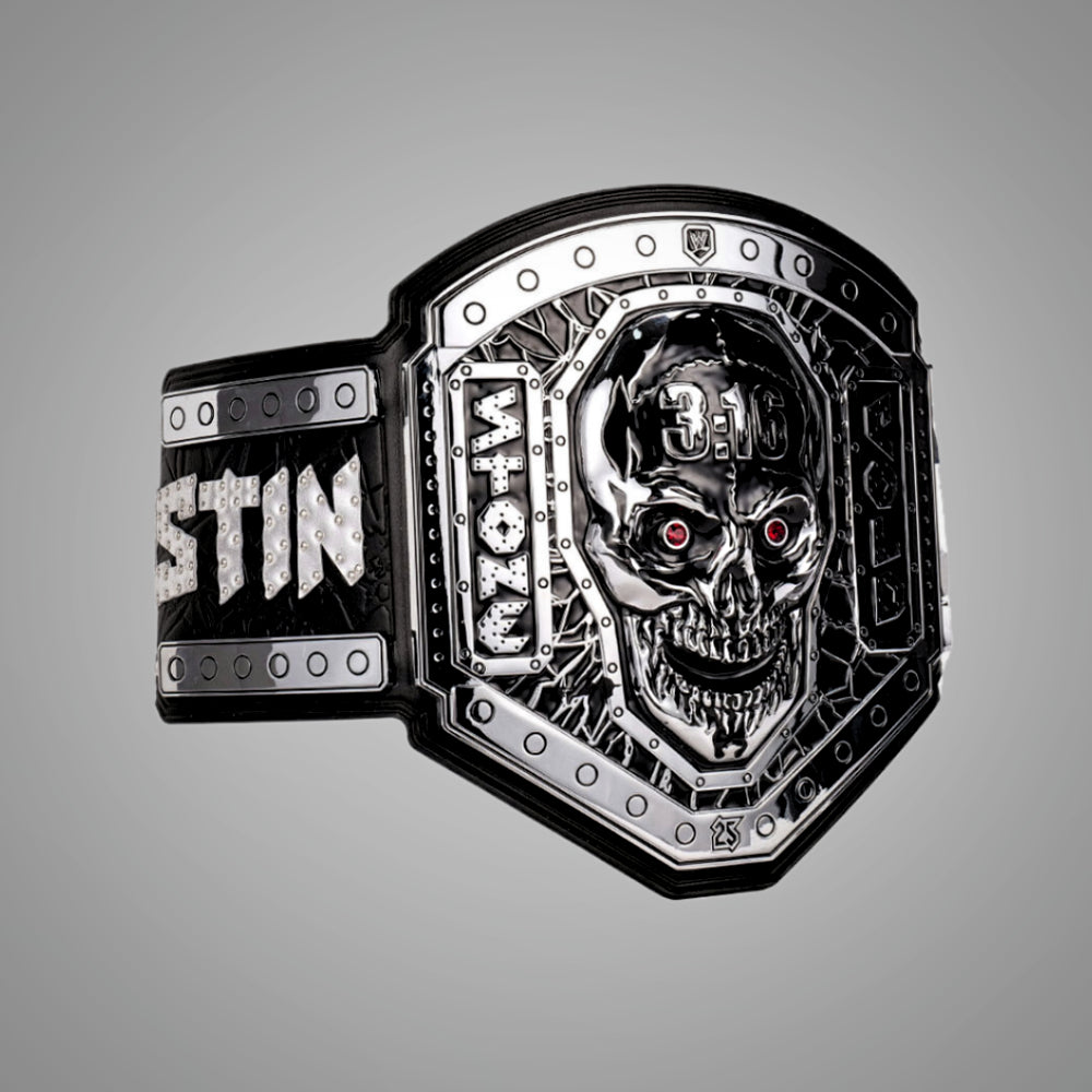 WWE Stone Cold Steve Austin Customizable Legacy Championship Title Belt.