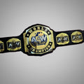 AEW Tag Team Championship Belt replica, 2mm thick and customizable.