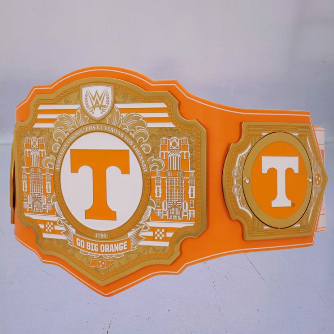 Tennessee Volunteers WWE Championship Belt featuring Legacy Title design.